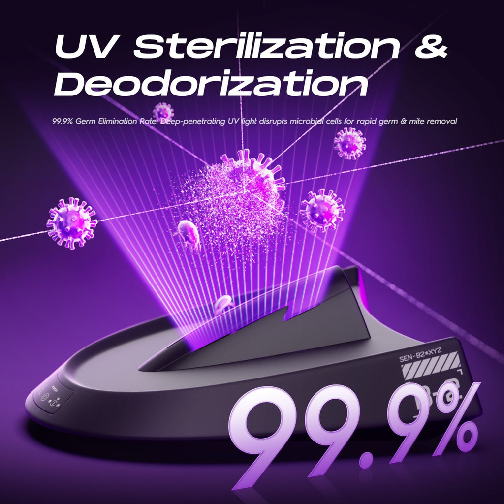 Smart Helmet and Gear Dryer Pro with UV sterilization and deodorization graphic