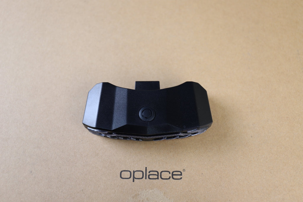 Black saddle-rail mount for the OPlace alarm bike tail light